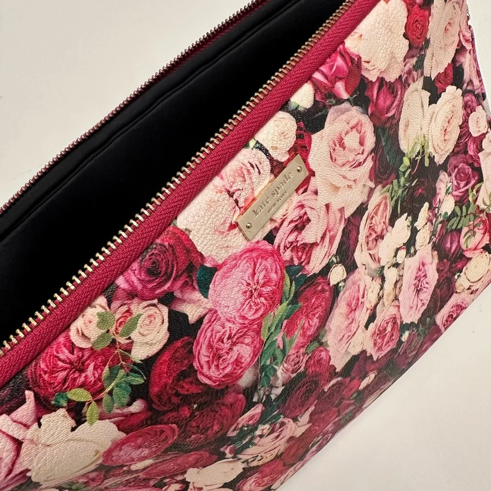 Kate Spade Pink and Red Floral Sleeve